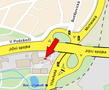 Mapa umístění